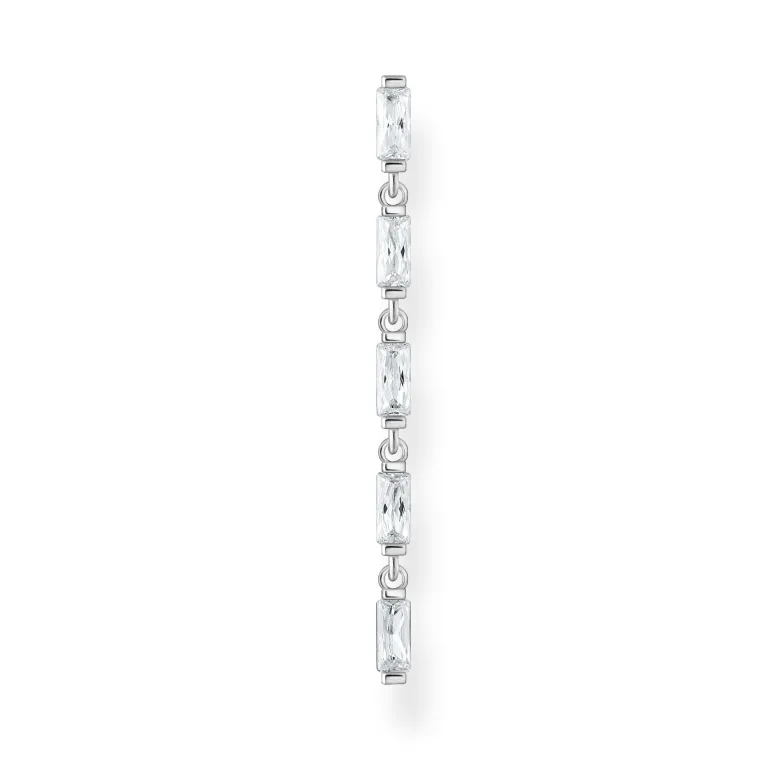 Thomas Sabo Individuellt Örhängen Vit Stenar Silver – H2184-051-14 (MEGA KAMPANJ)