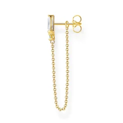 Thomas Sabo Individuellt Örhängen Vit Sten Guld – H2183-414-14