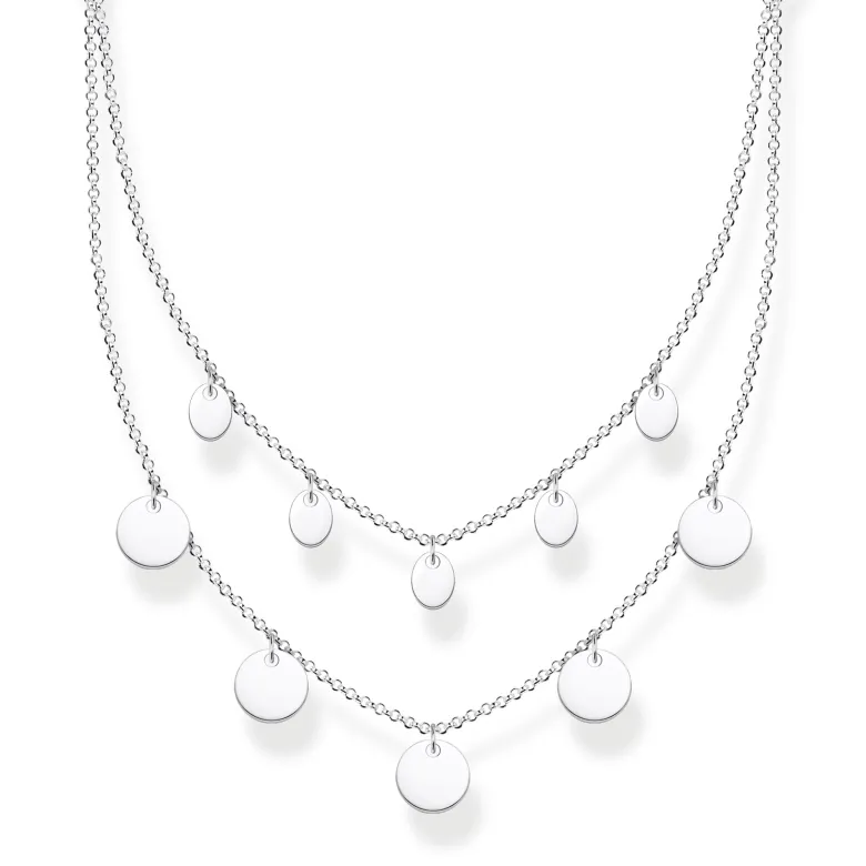 Thomas Sabo Kedja med hängsmycke silver – KE2106-001-21
