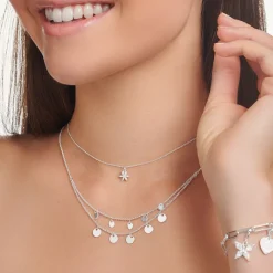 Thomas Sabo Kedja med hängsmycke silver – KE2106-001-21