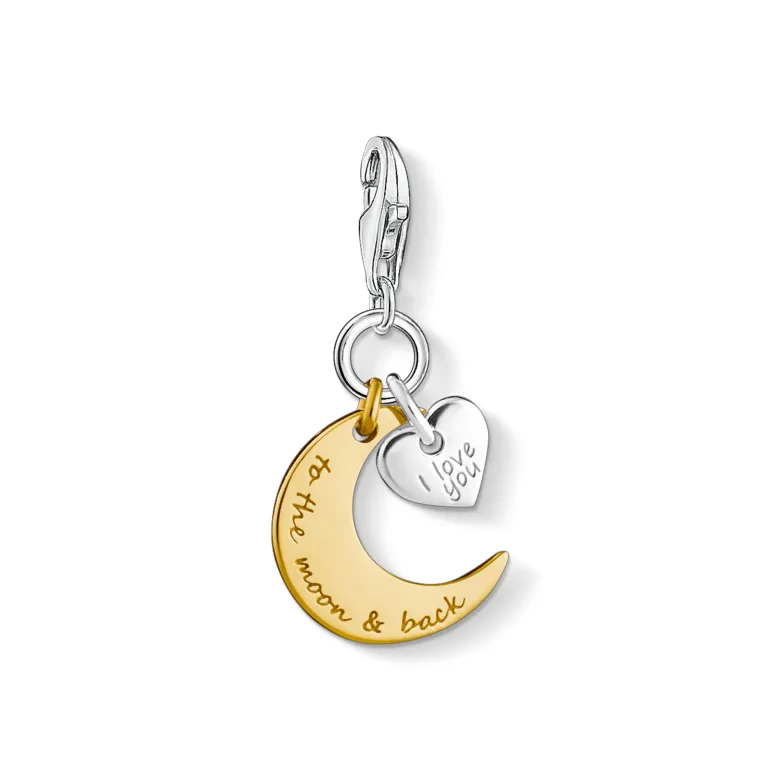 Thomas Sabo Måne + Hjärta – 1443