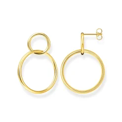 Thomas Sabo Örhängen Cirklar Guld – H2097-413-39