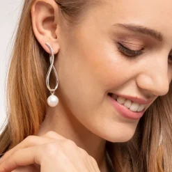 Thomas Sabo Örhängen Heritage med Pärla Silver – H2099-028-21
