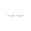 Thomas Sabo Örhängen Öronklättrare Vita Stenar Silver – H2158-051-14