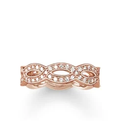 Thomas Sabo Ring Rosé TR1973-416-14-52 (Mega Kampanj)