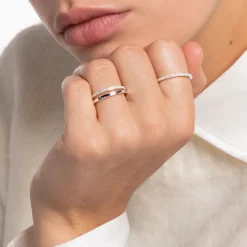 Thomas Sabo Ring Silver TR1980-051-14-50 (Mega Kampanj)