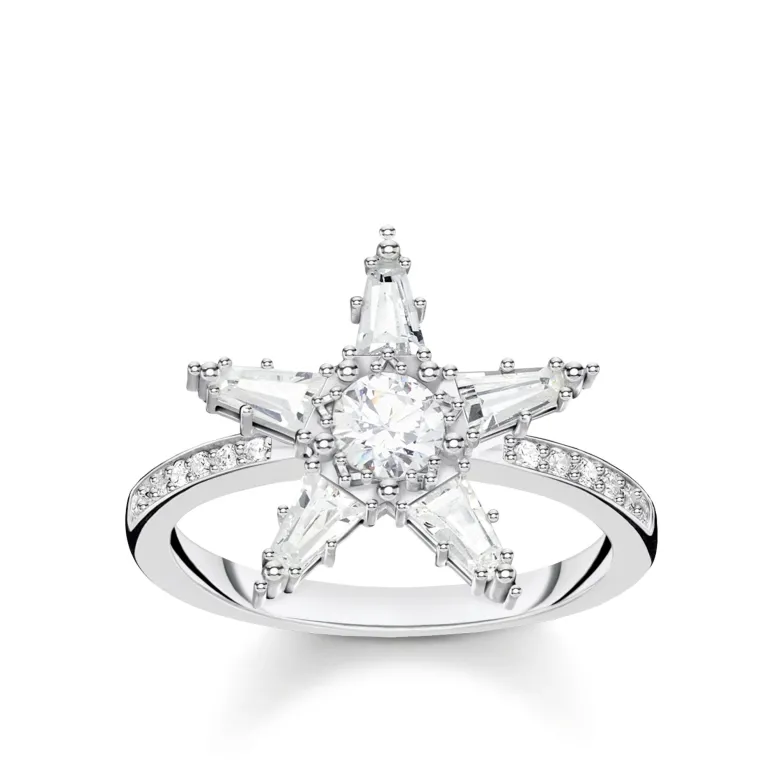Thomas Sabo Ring Stjärna Stor – TR2271-051-14 (MEGA KAMPANJ)