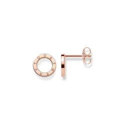 Thomas Sabo Stiftörhängen Cirklar TOGETHER Rosé- H1946-415-12