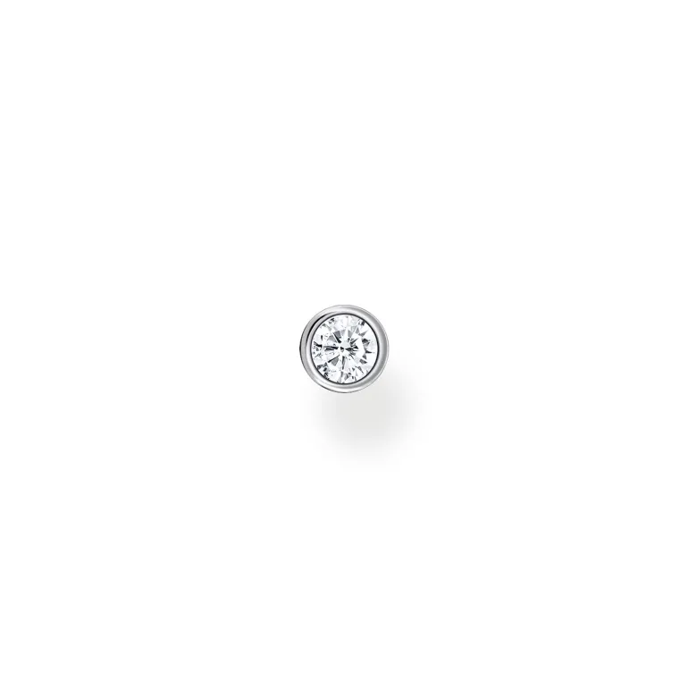 Thomas Sabo Stiftörhängen individuellt vit sten silver – H2136-051-14