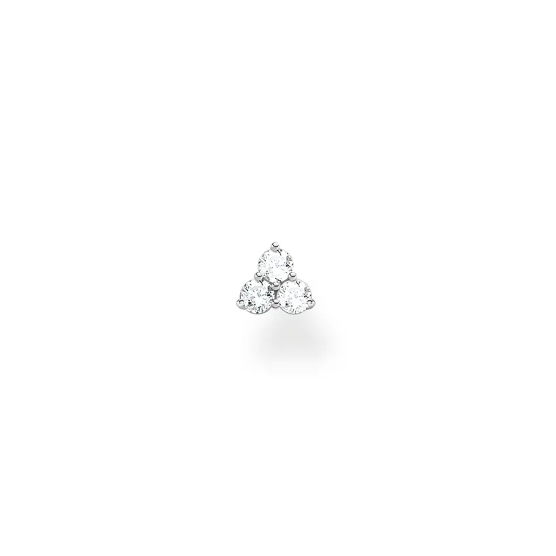 Thomas Sabo Stiftörhängen Individuellt Vita Stenar Silver – H2138-051-14