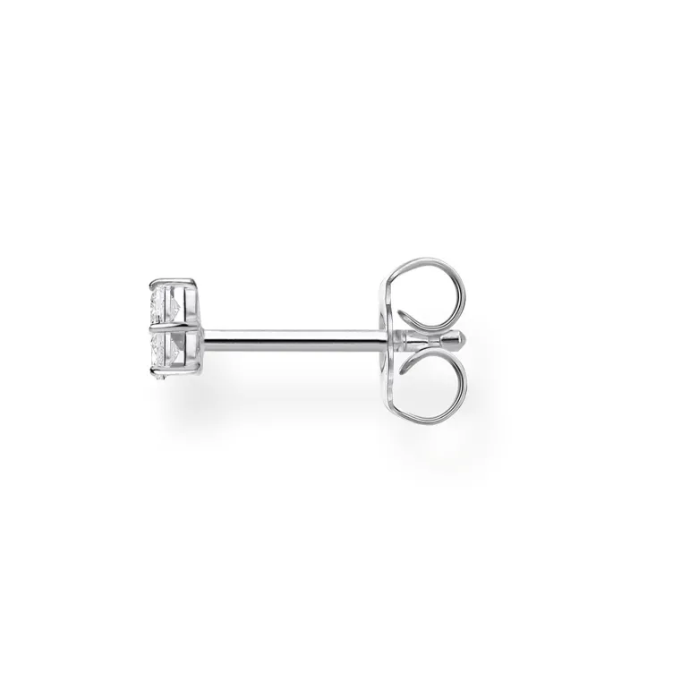 Thomas Sabo Stiftörhängen Individuellt Vita Stenar Silver – H2138-051-14