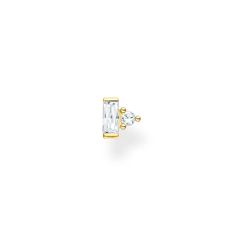 Thomas Sabo Stiftörhängen Individuellt Vita Stenar Guld – H2186-414-14 (MEGA KAMPANJ)