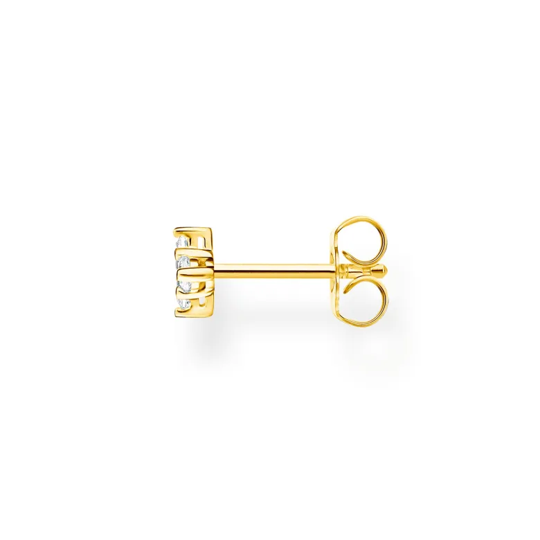 Thomas Sabo Stiftörhängen Individuellt Vita Stenar Guld – H2186-414-14 (MEGA KAMPANJ)