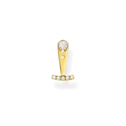 Thomas Sabo Stiftörhängen Individuellt Vita Stenar Guld – H2152-414-14 (MEGA KAMPANJ)
