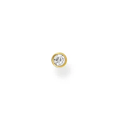 Thomas Sabo Stiftörhängen individuellt vit sten guld – H2136-414-14