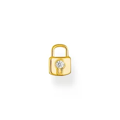Thomas Sabo Stiftörhängen individuellt hänglås guld – H2219-414-14 (MEGA KAMPANJ)