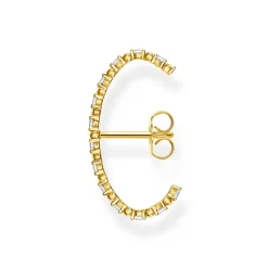 Thomas Sabo Stiftörhängen Individuellt Vita Stenar Guld – H2155-414-14