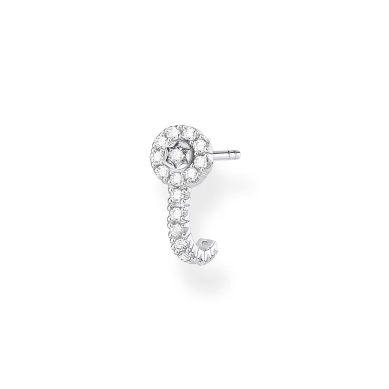 Thomas Sabo Stiftörhängen Individuellt Vita Stenar Silver – H2161-051-14