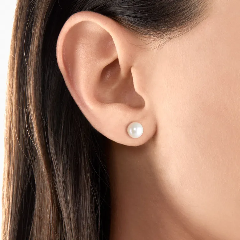 Thomas Sabo Stiftörhängen pärla guld – H1430-430-14