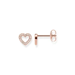 Thomas Sabo Stiftörhängen Stora Hjärtan Roséguld – H1945-416-14 (MEGA KAMPANJ)