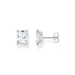 Thomas Sabo Stiftörhängen vit sten silver – H2201-051-14