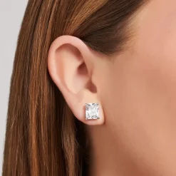 Thomas Sabo Stiftörhängen vit sten silver – H2201-051-14