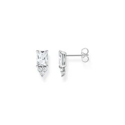 Thomas Sabo Stiftörhängen vit sten silver – H2173-051-14 (MEGA KAMPANJ)