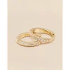 YLVA LI Alliance Diamond Örhängen – Gold 8681