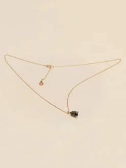 YLVA LI Embla Halsband Tourmaline – Guld