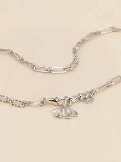 YLVA LI Embla Leaf Charm – Silver