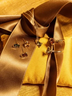 YLVA LI Embla Ring Tourmaline – Guld