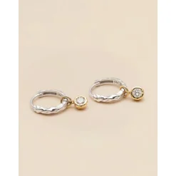 YLVA LI Essential Diamond Örhängen – Silver 8672