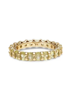 YLVA LI Julien Peridot Ring Guld 3022