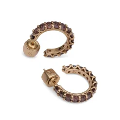 YLVA LI Julien Örhängen Chestnut Guld 6094