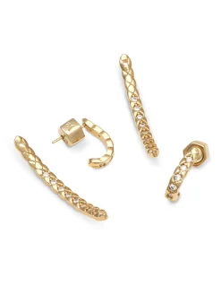 YLVA LI Mademoiselle Örhängen Crystal Guld 6052