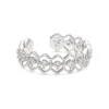 YLVA LI Mademoiselle Ring Crystal Silver 3081