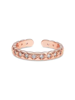 YLVA LI Mademoiselle Ring Crystal Rosé 3073