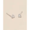 YLVA LI Signature Stud Diamond Örhängen 2,9mm – Silver 8624