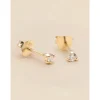 YLVA LI Signature Stud Diamond Örhängen 2,9mm – Gold 8623