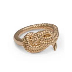 YLVA LI Yves Knot Ring Guld 3091