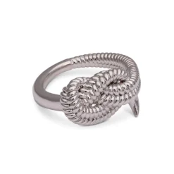 YLVA LI Yves Knot Ring Silver 3092
